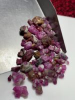 188.75ct Ruby Rough Lot – Natural Uncut Red Gemstones (14x11x8mm Avg.) - Image 2