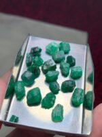 Swat’s Finest: 41.60 ct Emerald Rough Gem (9.20 × 6.41 × 5.76 mm) – Untouched Natural Beauty - Image 2