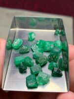 Swat’s Finest: 41.60 ct Emerald Rough Gem (9.20 × 6.41 × 5.76 mm) – Untouched Natural Beauty - Image 4
