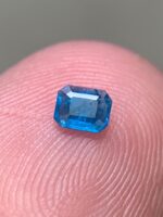Emerald Cut Blue Hauyne Gemstone: 0.10ct Afghan Gem - Image 7