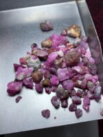 188.75ct Ruby Rough Lot – Natural Uncut Red Gemstones (14x11x8mm Avg.) - Image 8