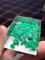 Natural Swat Emerald Rough Lot – 43 Carats of Raw Green Character - Image 5