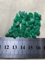 Natural Swat Emerald Rough Lot – 43 Carats of Raw Green Character - Image 9