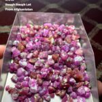 573 ct Afghan Ruby Rough Lot — Crafting Potential in Every Crystal