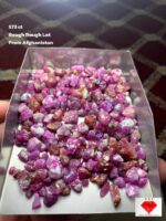 573 ct Afghan Ruby Rough Lot — Crafting Potential in Every Crystal