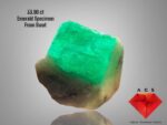 33.90ct Swat Emerald Specimen: A Majestic Natural Crystal