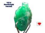 4.07ct Swat Emerald Crystal – A Rare Natural Gemstone with Striking Dimensions