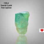 2.90ct Natural Emerald Crystal from Laghman – Vivid Afghan Beauty in Raw Form