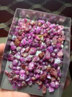 573 ct Afghan Ruby Rough Lot — Crafting Potential in Every Crystal - Image 11