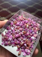 573 ct Afghan Ruby Rough Lot — Crafting Potential in Every Crystal - Image 14