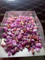 573 ct Afghan Ruby Rough Lot — Crafting Potential in Every Crystal - Image 3