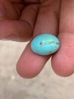 Elegant 9.05 ct Afghan Turquoise Cabochon: Small but Striking - Image 3