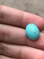 Elegant 9.05 ct Afghan Turquoise Cabochon: Small but Striking - Image 5