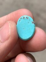 Elegant 9.05 ct Afghan Turquoise Cabochon: Small but Striking - Image 10
