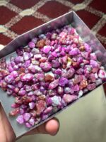 573 ct Afghan Ruby Rough Lot — Crafting Potential in Every Crystal - Image 10
