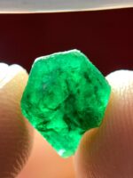 Elegant 2.95 ct Emerald Crystal from Swat (9.83 × 7.74 × 4.91 mm) – A Gem of Pure Beauty - Image 2