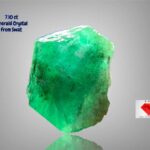 7.10 Ct Swat Emerald Crystal – Natural Untreated Green Gem (12.81 × 9.94 × 7.18 mm)
