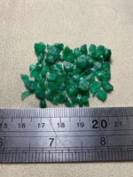 45.05 Carat Swat Valley Emerald Rough Lot – Natural Compact Formation - Image 13