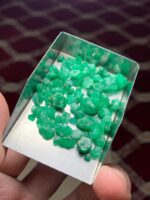 45.05 Carat Swat Valley Emerald Rough Lot – Natural Compact Formation - Image 7