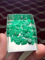 45.05 Carat Swat Valley Emerald Rough Lot – Natural Compact Formation - Image 8