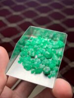 45.05 Carat Swat Valley Emerald Rough Lot – Natural Compact Formation - Image 10