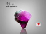 8.15 ct Natural Ruby Crystal – Afghanistan