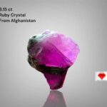 8.15 ct Natural Ruby Crystal – Afghanistan