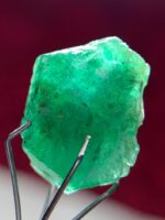 7.10 Ct Swat Emerald Crystal – Natural Untreated Green Gem (12.81 × 9.94 × 7.18 mm) - Image 6