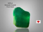 6.85 ct Swat Emerald Crystal – 12.75 × 10.88 × 6.27 mm of Untouched Himalayan Beauty