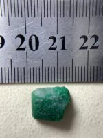 6.85 ct Swat Emerald Crystal – 12.75 × 10.88 × 6.27 mm of Untouched Himalayan Beauty - Image 2