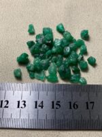 43.95 ct Emerald Rough Lot Swat – Thick Natural Crystals with Vibrant Green - Image 11