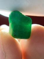 6.85 ct Swat Emerald Crystal – 12.75 × 10.88 × 6.27 mm of Untouched Himalayan Beauty - Image 3