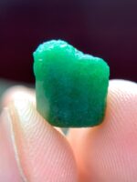 6.85 ct Swat Emerald Crystal – 12.75 × 10.88 × 6.27 mm of Untouched Himalayan Beauty - Image 4