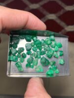 43.95 ct Emerald Rough Lot Swat – Thick Natural Crystals with Vibrant Green - Image 7