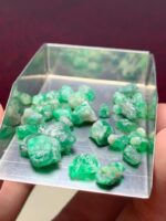 Green Legacy: 36.20 ct Swat Emerald Rough (13.49 × 9.25 × 4.59 mm) - Image 10