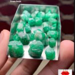 108.25 Carat Swat Emerald Rough Lot – A Bold Expression of Nature’s Power
