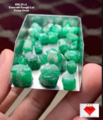 108.25 Carat Swat Emerald Rough Lot – A Bold Expression of Nature’s Power
