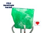 2.42ct Swat Emerald Crystal – Deep Color and Natural Symmetry (7.47 x 6.24 x 5.98mm)