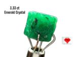 Pure Swat Beauty: 3.33ct Emerald Crystal with Natural Charm