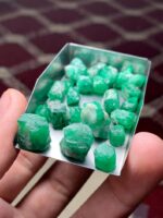 108.25 Carat Swat Emerald Rough Lot – A Bold Expression of Nature’s Power - Image 2