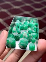108.25 Carat Swat Emerald Rough Lot – A Bold Expression of Nature’s Power - Image 3