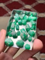108.25 Carat Swat Emerald Rough Lot – A Bold Expression of Nature’s Power - Image 4