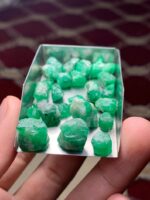 108.25 Carat Swat Emerald Rough Lot – A Bold Expression of Nature’s Power - Image 10