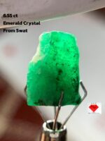 6.55 ct Swat Emerald Crystal – Pakistan Gemstone
