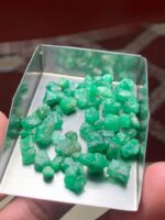 52.15 ct Emerald Rough Lot Swat – Thick, Naturally Formed - Image 2