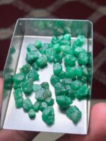 52.15 ct Emerald Rough Lot Swat – Thick, Naturally Formed - Image 3