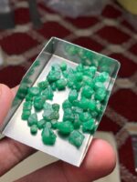 52.15 ct Emerald Rough Lot Swat – Thick, Naturally Formed - Image 4