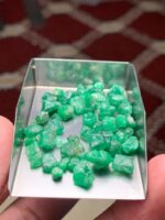 52.15 ct Emerald Rough Lot Swat – Thick, Naturally Formed - Image 5