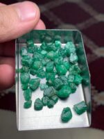 52.15 ct Emerald Rough Lot Swat – Thick, Naturally Formed - Image 7