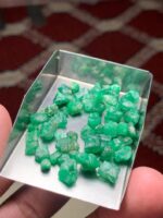 52.15 ct Emerald Rough Lot Swat – Thick, Naturally Formed - Image 10